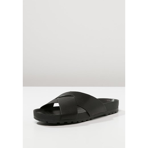 Vagabond ERIE Klapki black zalando czarny skóra