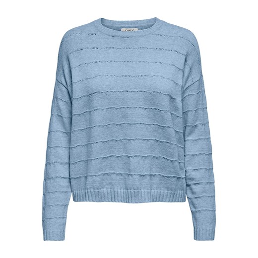 ONLY Sweter &quot;Katia&quot; w kolorze błękitnym ze sklepu Limango Polska w kategorii Swetry damskie - zdjęcie 166281437