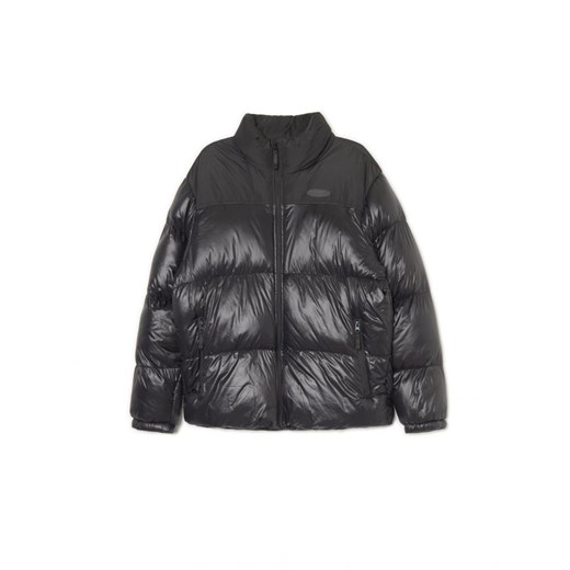 Cropp - Czarna kurtka puffer - czarny ze sklepu Cropp w kategorii Kurtki męskie - zdjęcie 166285469