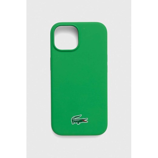Lacoste etui na telefon iPhone 15 6,1 kolor zielony ze sklepu ANSWEAR.com w kategorii Etui - zdjęcie 166285508