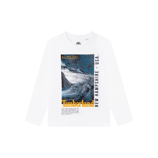 Timberland Koszulka w kolorze białym ze sklepu Limango Polska w kategorii T-shirty chłopięce - zdjęcie 166287319
