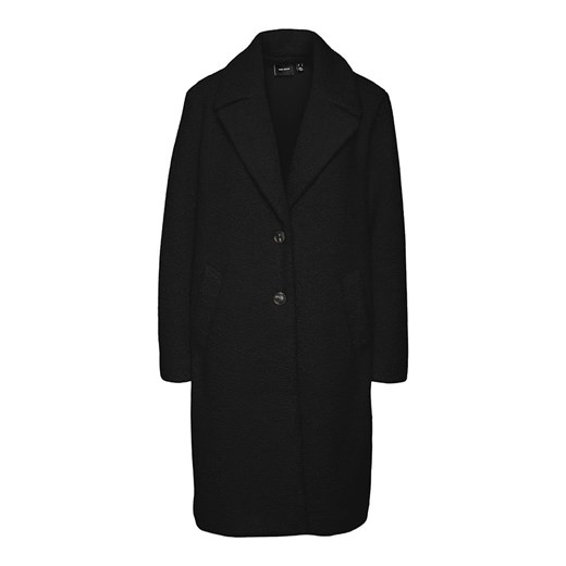 Vero Moda Płaszcz pluszowy w kolorze czarnym ze sklepu Limango Polska w kategorii Płaszcze damskie - zdjęcie 166287437