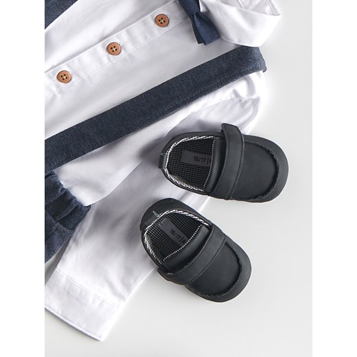 Reserved - Klasyczne loafersy - czarny ze sklepu Reserved w kategorii Buciki niemowlęce - zdjęcie 166288607