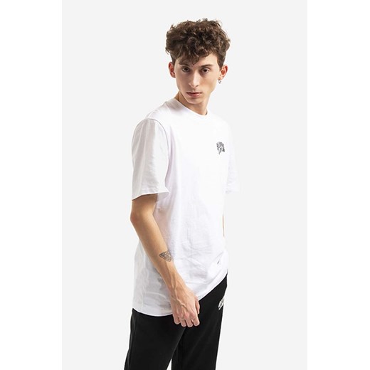 Billionaire Boys Club t-shirt bawełniany Small Arch Logo kolor biały z nadrukiem BC003-WHITE ze sklepu PRM w kategorii T-shirty męskie - zdjęcie 166291025