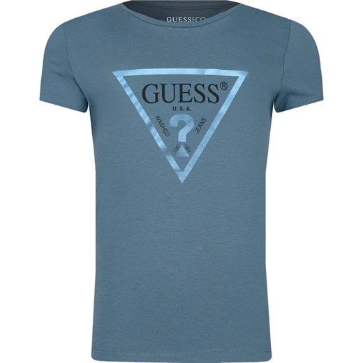 Guess T-shirt | Regular Fit ze sklepu Gomez Fashion Store w kategorii Bluzki dziewczęce - zdjęcie 166293608