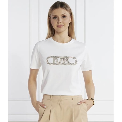 Michael Kors T-shirt | Regular Fit Michael Kors M promocyjna cena Gomez Fashion Store