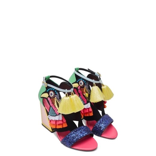 Kat Maconie Skórzane sandały na słupku Kat Maconie 38 wyprzedaż Gomez Fashion Store
