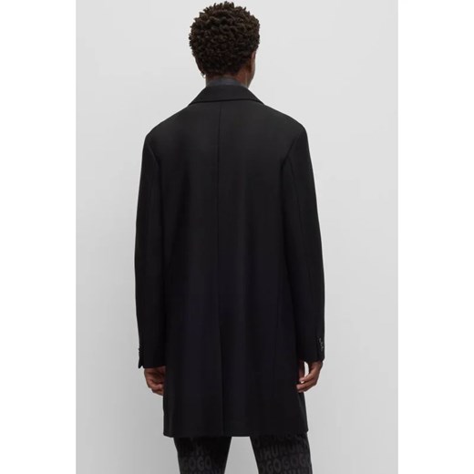 HUGO Wełniany płaszcz malto | z dodatkiem kaszmiru ze sklepu Gomez Fashion Store w kategorii Płaszcze męskie - zdjęcie 166294157