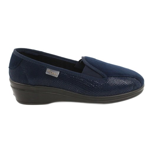 Befado obuwie damskie pu 034D001 niebieskie ze sklepu ButyModne.pl w kategorii Kapcie damskie - zdjęcie 166297386