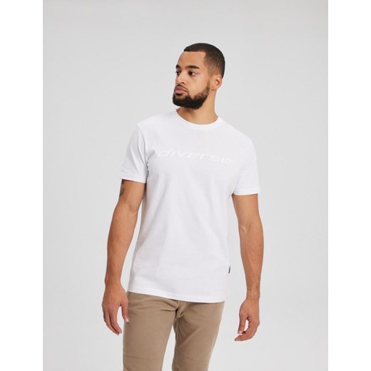 Koszulka CORE LOGO 241 Biały M ze sklepu Diverse w kategorii T-shirty męskie - zdjęcie 166298537