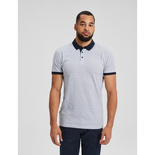 Polo BOUNDS Biały L ze sklepu Diverse w kategorii T-shirty męskie - zdjęcie 166298575