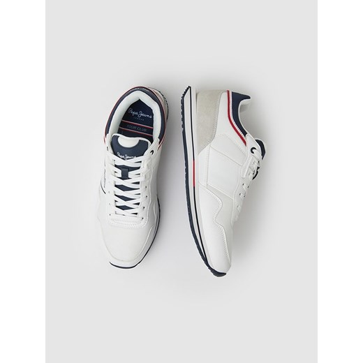 Pepe Jeans FOOTWEAR Sneakersy w kolorze białym 42 okazyjna cena Limango Polska
