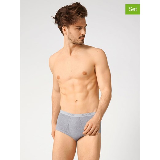 Sloggi Slipy (2 pary) w kolorze szarym ze sklepu Limango Polska w kategorii Majtki męskie - zdjęcie 166312805