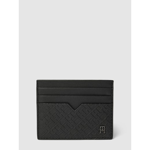 Portfel ze skóry nappa z detalem z logo Tommy Hilfiger One Size Peek&Cloppenburg