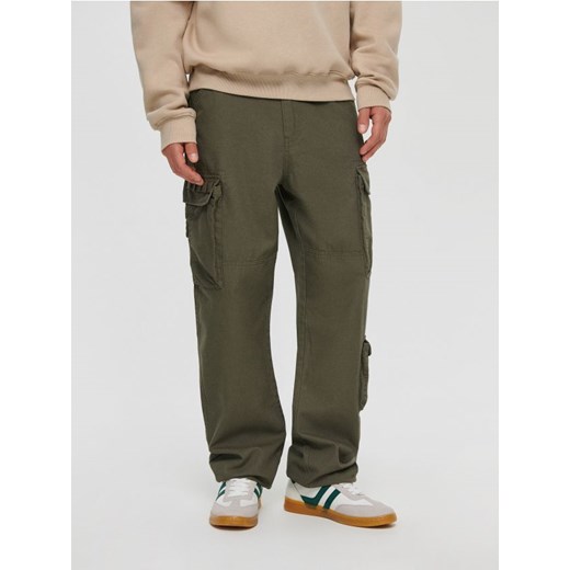 Spodnie cargo khaki House XL LONG House