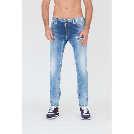 DSQUARED2 Niebieskie jeansy Cool Guy Jean, Wybierz rozmiar 46 ze sklepu outfit.pl w kategorii Jeansy męskie - zdjęcie 166321195
