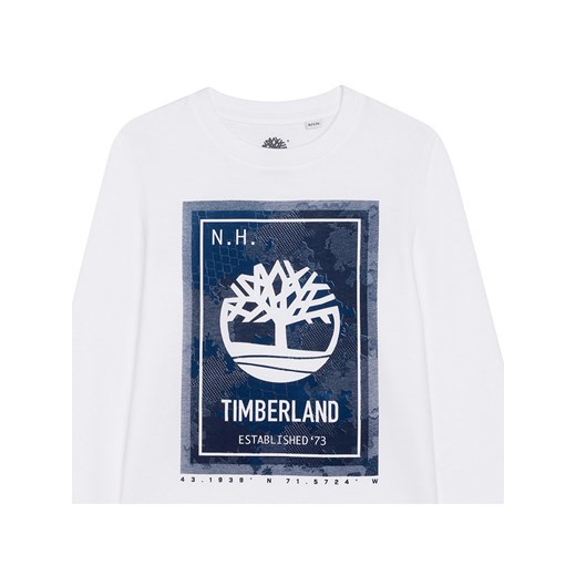 T-shirt chłopięce Timberland z długim rękawem 