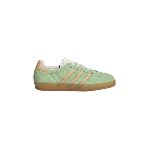adidas Originals sneakersy zamszowe Gazelle Indoor kolor zielony IE2948 ze sklepu PRM w kategorii Buty sportowe damskie - zdjęcie 166327589