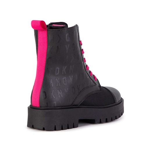 Buty zimowe dziecięce DKNY sznurowane 
