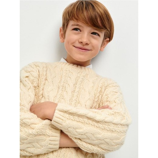Sinsay - Sweter - kremowy ze sklepu Sinsay w kategorii Swetry chłopięce - zdjęcie 166370156