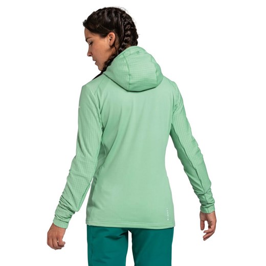 Bluza damska zielona Schöffel na jesień polarowa 