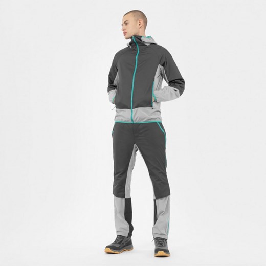 Męskie spodnie trekkingowe 4F H4Z22-SPMTR062 - grafitowe XXL Sportstylestory.com