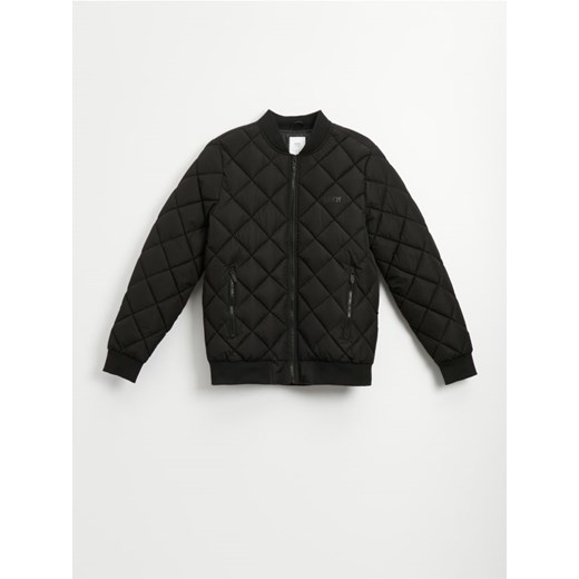 Kurtka bomber z pikowaniem w romby czarna House M House