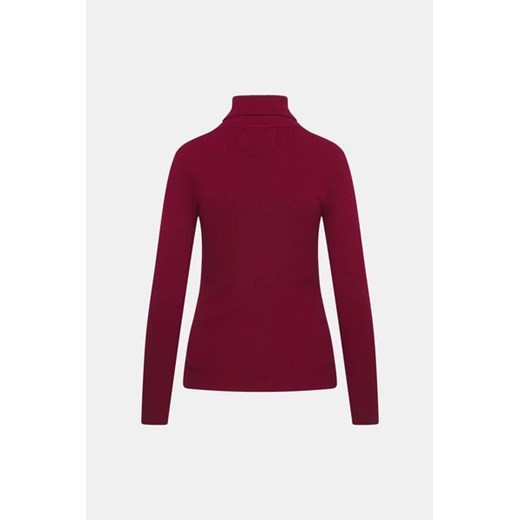 CALVIN KLEIN Golf z wełną - Bordowy - Kobieta - L (L) Calvin Klein L (L) okazyjna cena Halfprice