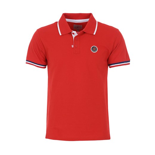Peak Mountain Koszulka polo &quot;Cody&quot; w kolorze czerwonym ze sklepu Limango Polska w kategorii T-shirty męskie - zdjęcie 166387659