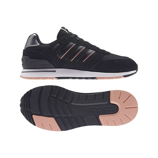 adidas Skórzane buty &quot;Run 80s&quot; w kolorze czarnym do biegania 38 2/3 promocja Limango Polska