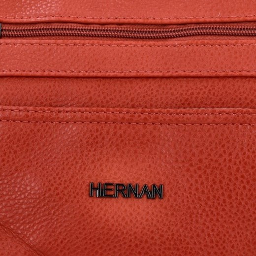 Shopper bag Hernan ze skóry ekologicznej matowa wakacyjna 