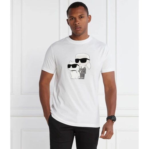 Karl Lagerfeld T-shirt | Regular Fit ze sklepu Gomez Fashion Store w kategorii T-shirty męskie - zdjęcie 166406446