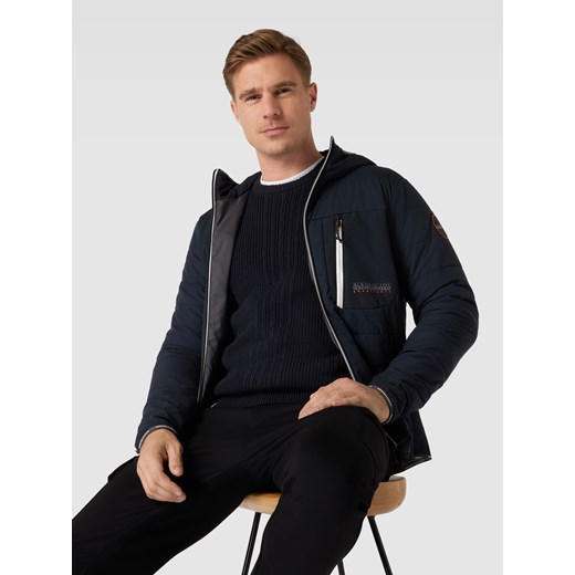 Kurtka pikowana z kieszenią na piersi model ‘HURON’ Napapijri L Peek&Cloppenburg