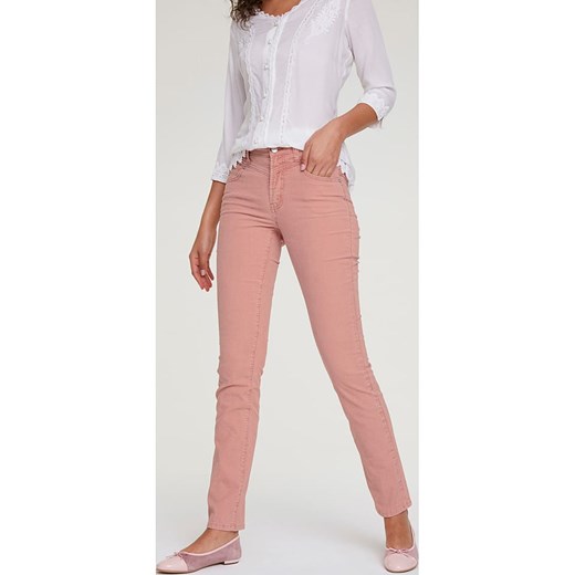 Heine Spodnie w kolorze jasnoróżowym ze sklepu Limango Polska w kategorii Spodnie damskie - zdjęcie 166411556