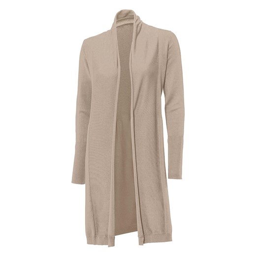 Heine Kardigan w kolorze beżowym ze sklepu Limango Polska w kategorii Swetry damskie - zdjęcie 166420235