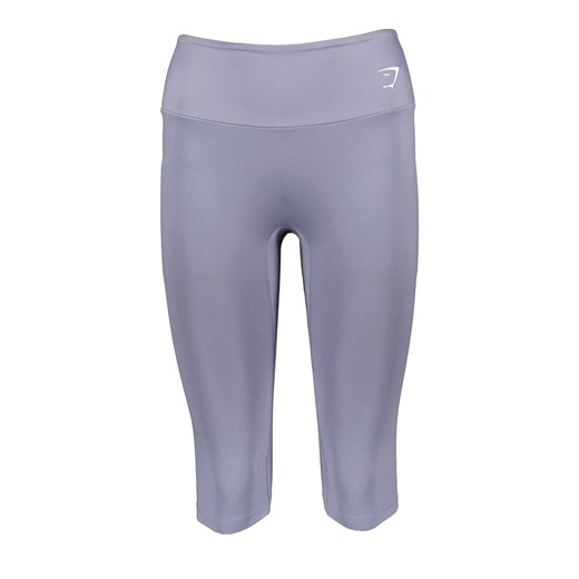 Gymshark Legginsy sportowe "Training Cropped" w kolorze fioletowym Gymshark XS okazja Limango Polska