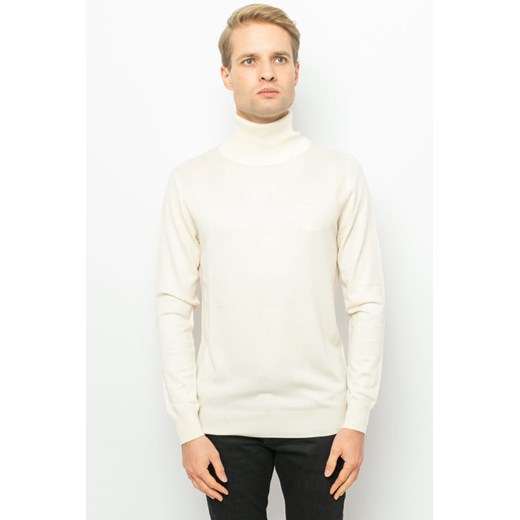 sweter męski guess m2br08 z3142 kremowy ze sklepu Royal Shop w kategorii Swetry męskie - zdjęcie 166427499
