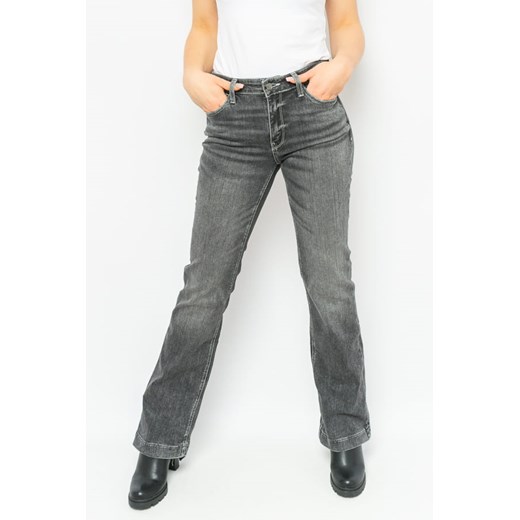 jeansy damskie guess w2ba58 d4ta2 grafitowe ze sklepu Royal Shop w kategorii Jeansy damskie - zdjęcie 166427606
