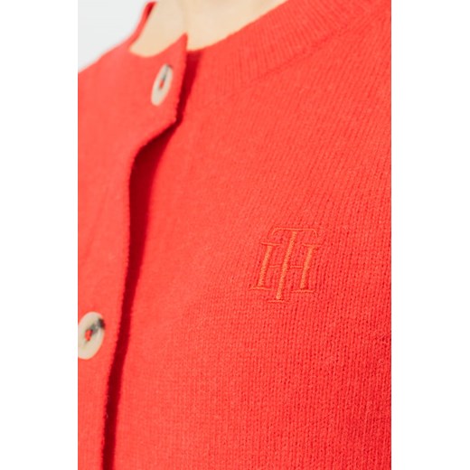 Sweter damski Tommy Hilfiger na zimę z poliamidu casual 