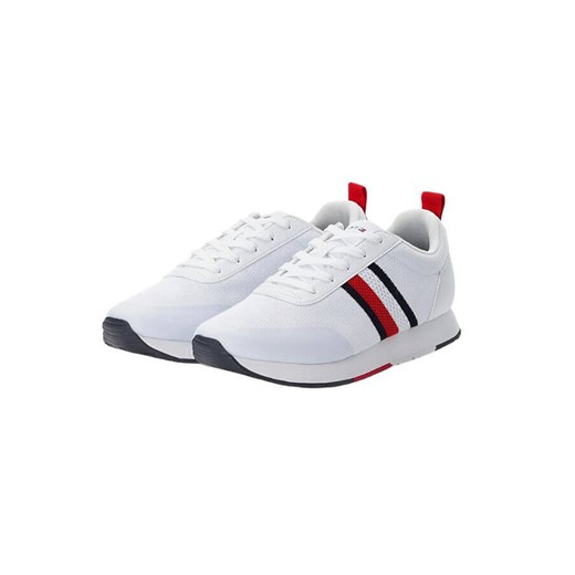 sneakersy męskie tommy hilfiger xm0xm01997 białe ze sklepu Royal Shop w kategorii Buty sportowe męskie - zdjęcie 166428226