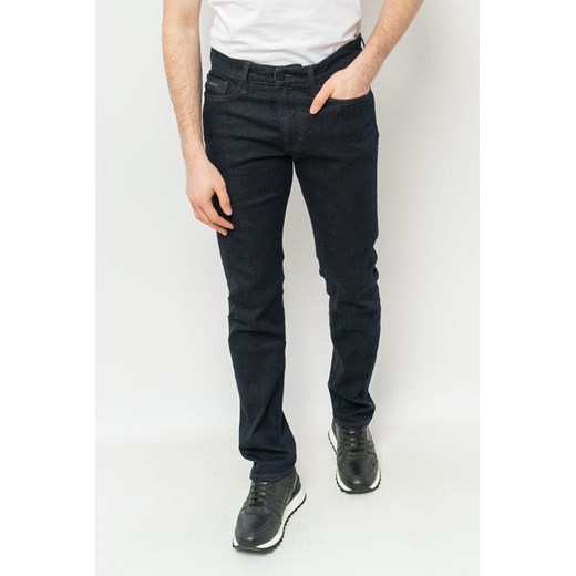 jeansy męskie calvin klein jeans j30306877 granatowe ze sklepu Royal Shop w kategorii Jeansy męskie - zdjęcie 166428637
