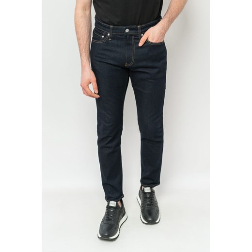jeansy męskie calvin klein jeans j30j312022 granatowe ze sklepu Royal Shop w kategorii Jeansy męskie - zdjęcie 166428649