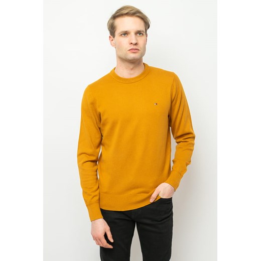 sweter męski tommy hilfiger mw0mw11674 żółty ze sklepu Royal Shop w kategorii Swetry męskie - zdjęcie 166428685