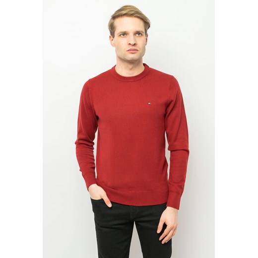 sweter męski tommy hilfiger mw0mw11674 czerwony ze sklepu Royal Shop w kategorii Swetry męskie - zdjęcie 166428695