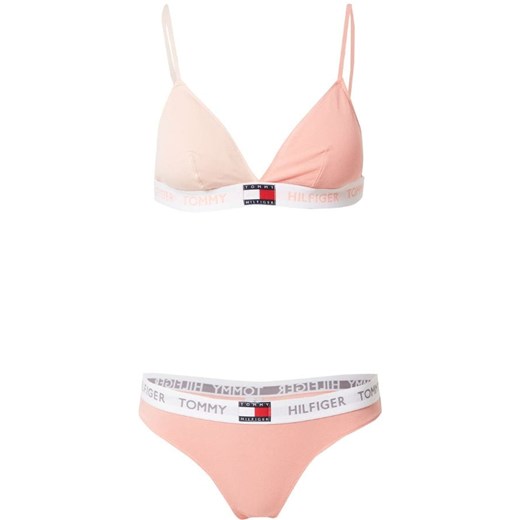 komplet bielizny tommy hilfiger uw0uw03137 różowy ze sklepu Royal Shop w kategorii Komplety bielizny damskiej - zdjęcie 166429378