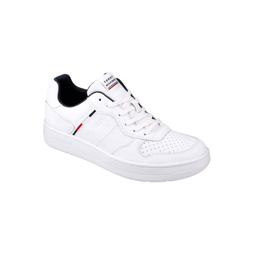 sneakersy męskie tommy hilfiger xm0xm02028 białe ze sklepu Royal Shop w kategorii Buty sportowe męskie - zdjęcie 166429568