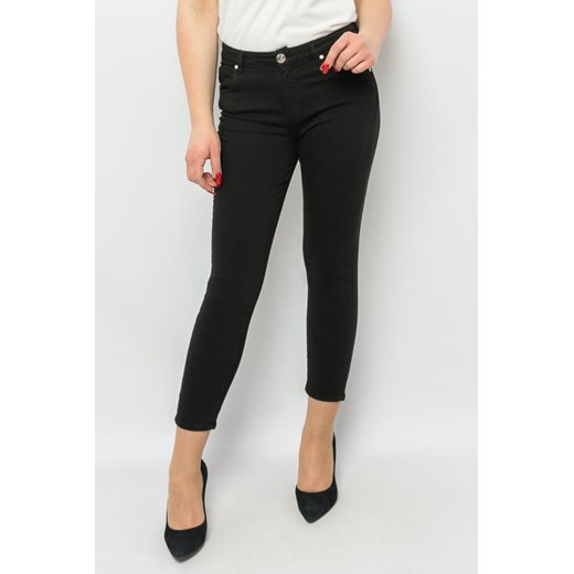 spodnie damskie pinko 100169 a0fq czarne ze sklepu Royal Shop w kategorii Jeansy męskie - zdjęcie 166429629