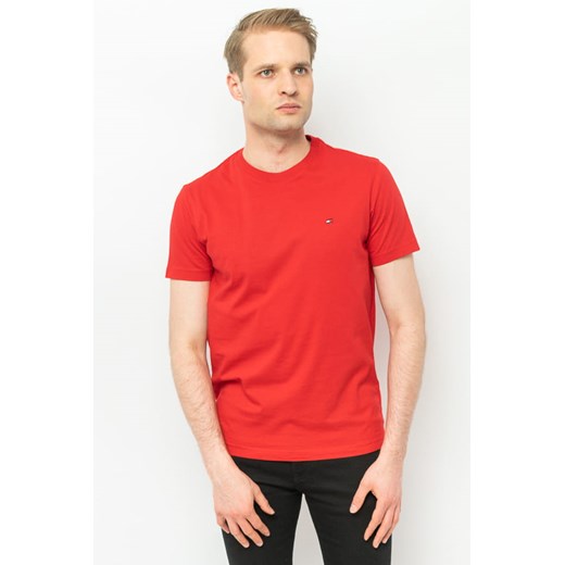 t-shirt męski tommy hilfiger xm0xm01821 czerwony ze sklepu Royal Shop w kategorii T-shirty męskie - zdjęcie 166429678