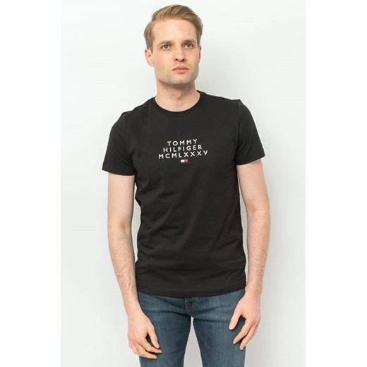 t-shirt męski tommy hilfiger mw0mw24964 czarny ze sklepu Royal Shop w kategorii T-shirty męskie - zdjęcie 166429776