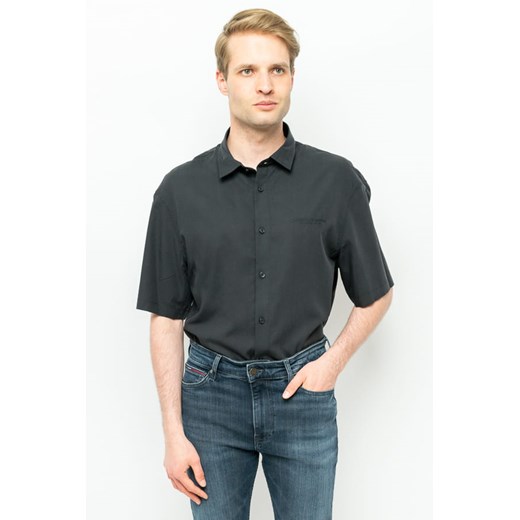 koszula męska armani exchange 3rzcl3 znyyz czarna ze sklepu Royal Shop w kategorii Koszule męskie - zdjęcie 166429915